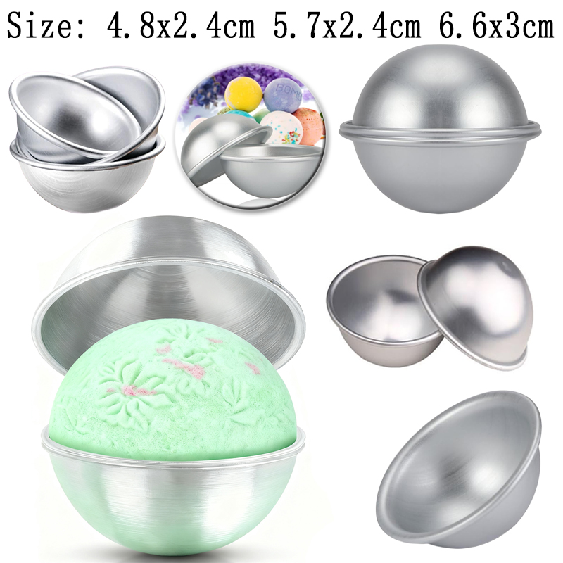 Soap Making Book For Beginners - 6Pcs Sphere Bath Bomb Molds, DIY
