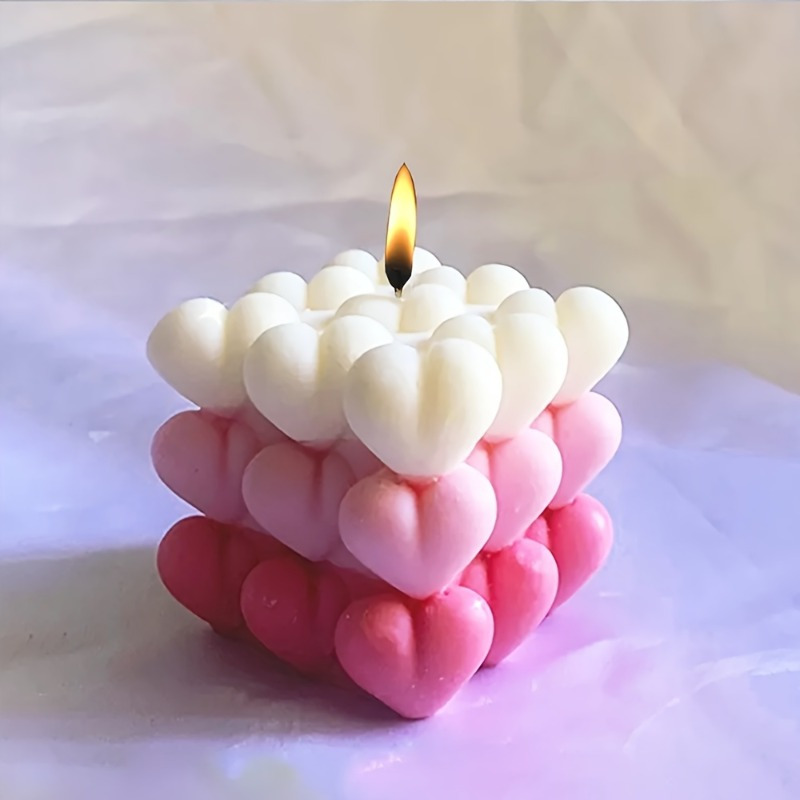 Soap Making Gifts - New Heart-shaped Magic Ball Silicone Candle