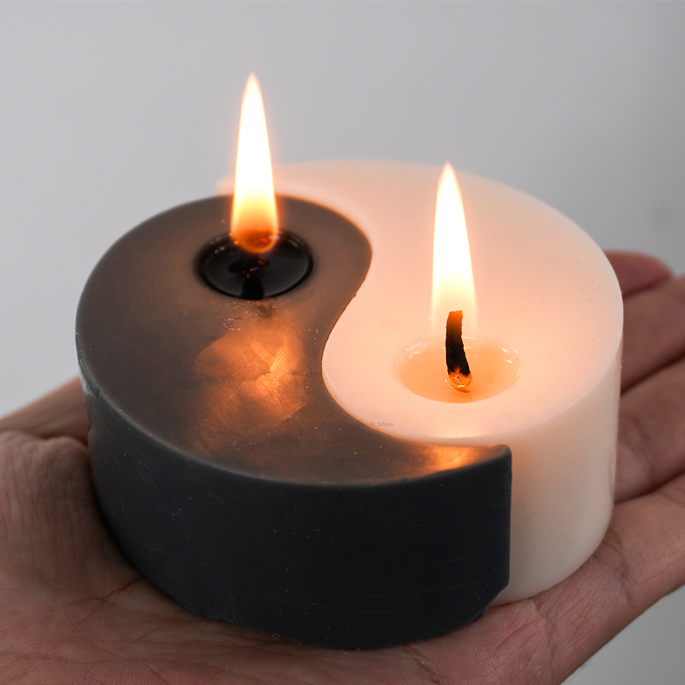 Soap Making Scents - Yin Yang Silicone Candle Mold DIY