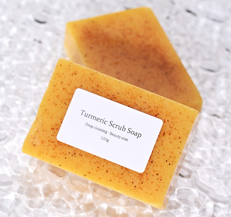 Natural Turmeric Kojic Scrub S - đánh giá và giá Castor Oil Soap