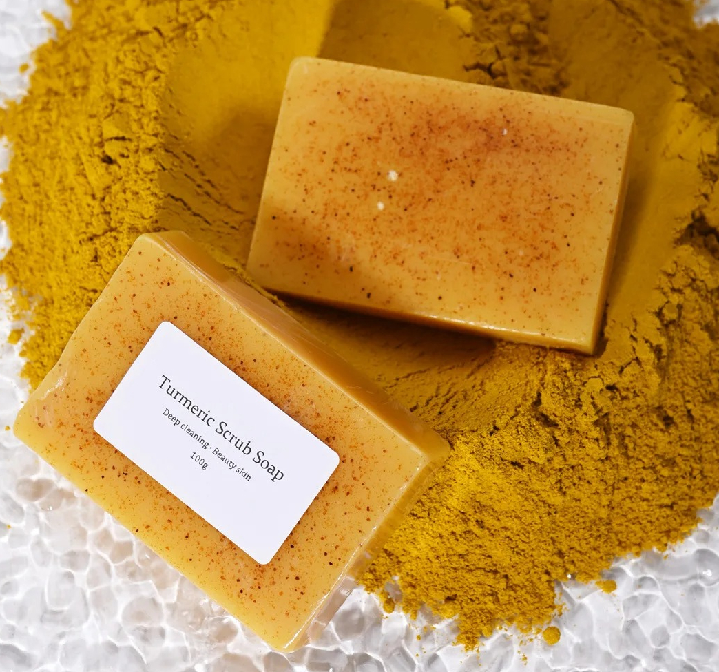 Natural Turmeric Kojic Scrub S - đánh giá và giá Castor Oil Soap