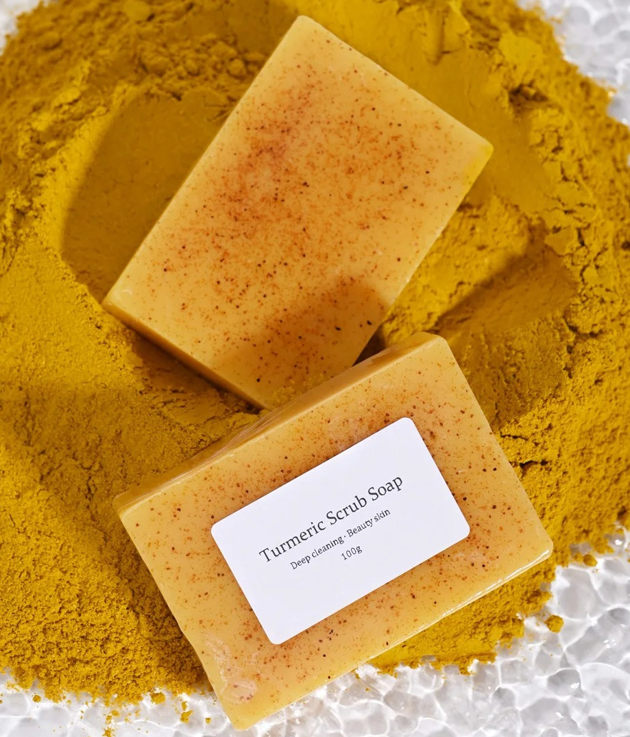Natural Turmeric Kojic Scrub S - đánh giá và giá Castor Oil Soap