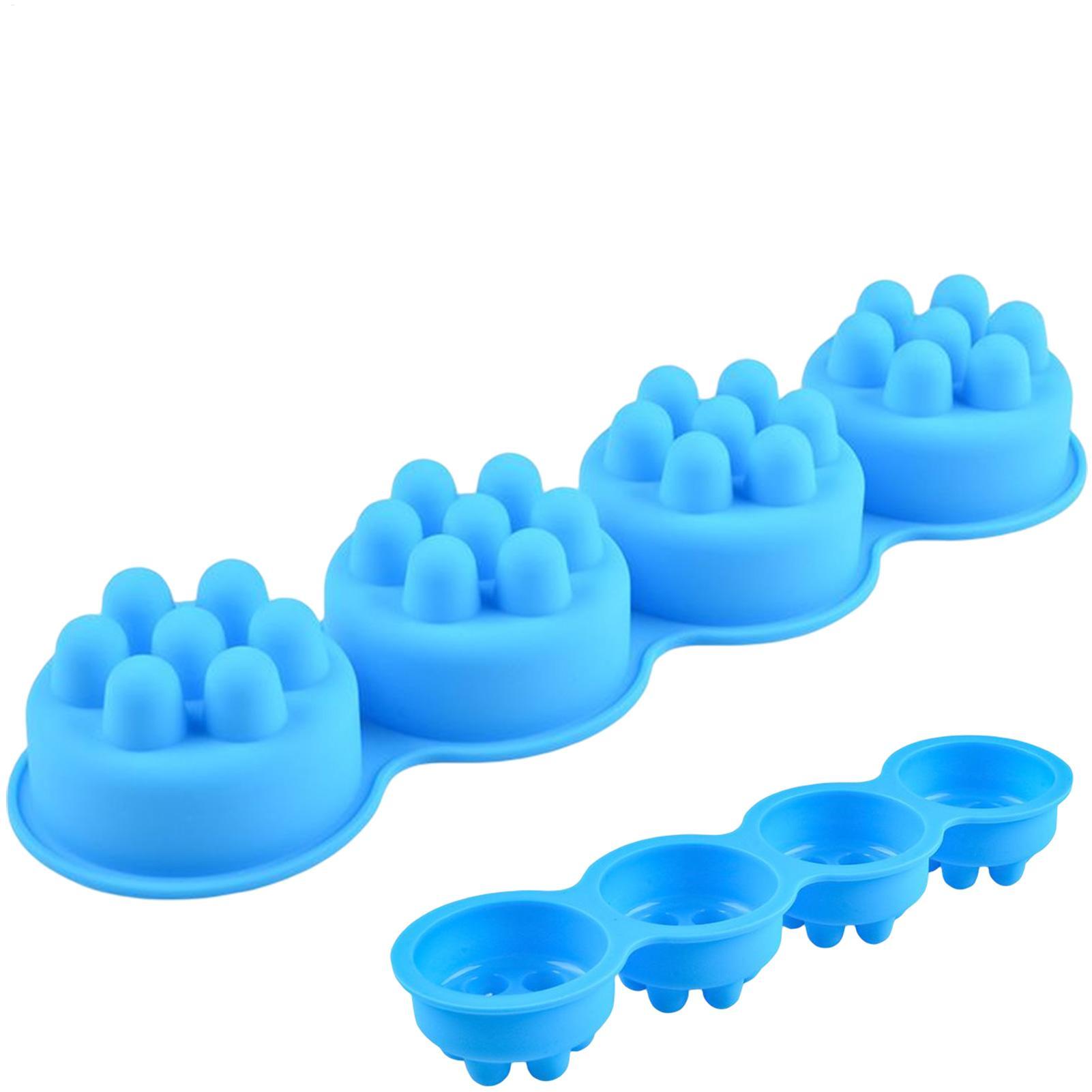 28x7.5cm 3D Massage Bar Mold H - đánh giá và giá Soap Mold Silicone Loaf