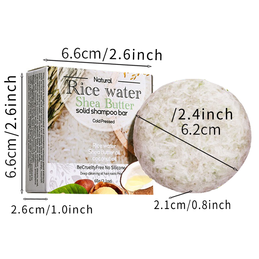 XF 60g Rice Shampoo Bar 100% N - đánh giá và giá Castor Oil Soap