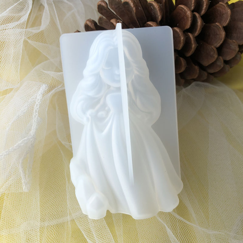 3D Cute Princess Silicone Cand - đánh giá và giá Soap Mold Silicone Loaf