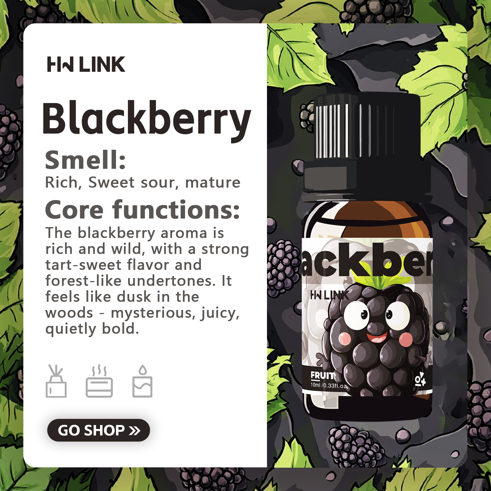 Blackberry Essential Oil Black - đánh giá và giá Soap Making Oils
