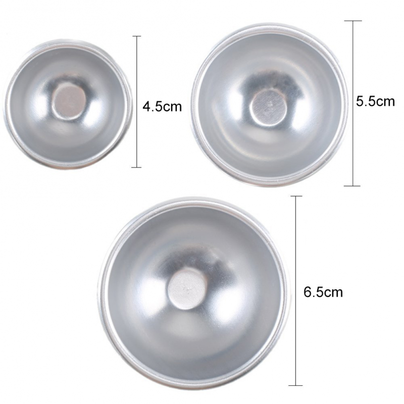 6Pcs Sphere Bath Bomb Molds, D - đánh giá và giá Soap Making Book For Beginners