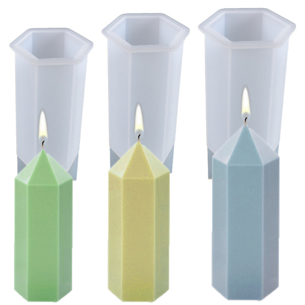 3D Hexagonal Column Candle Mol - đánh giá và giá Soap Making Book For Beginners