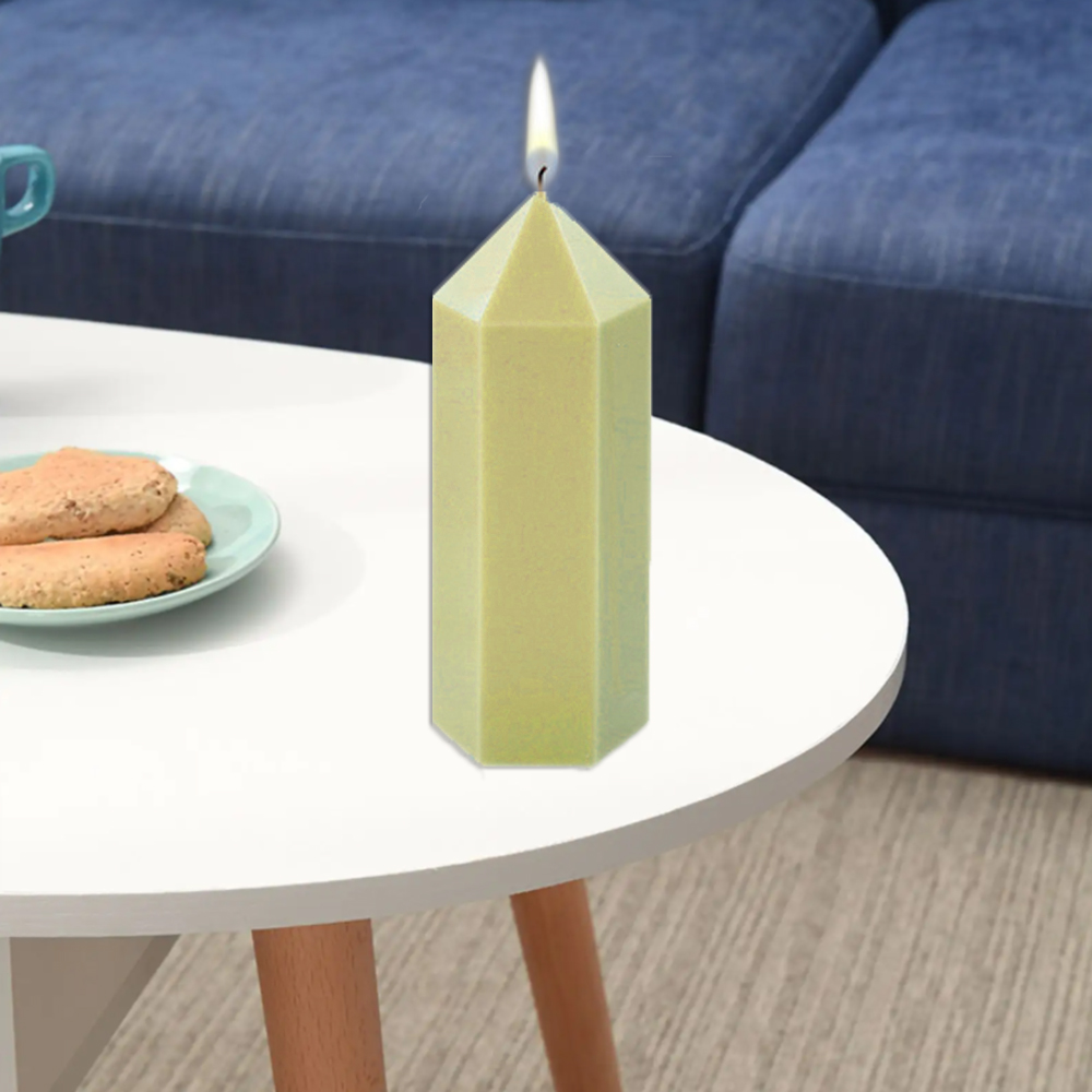 3D Hexagonal Column Candle Mol - đánh giá và giá Soap Making Book For Beginners