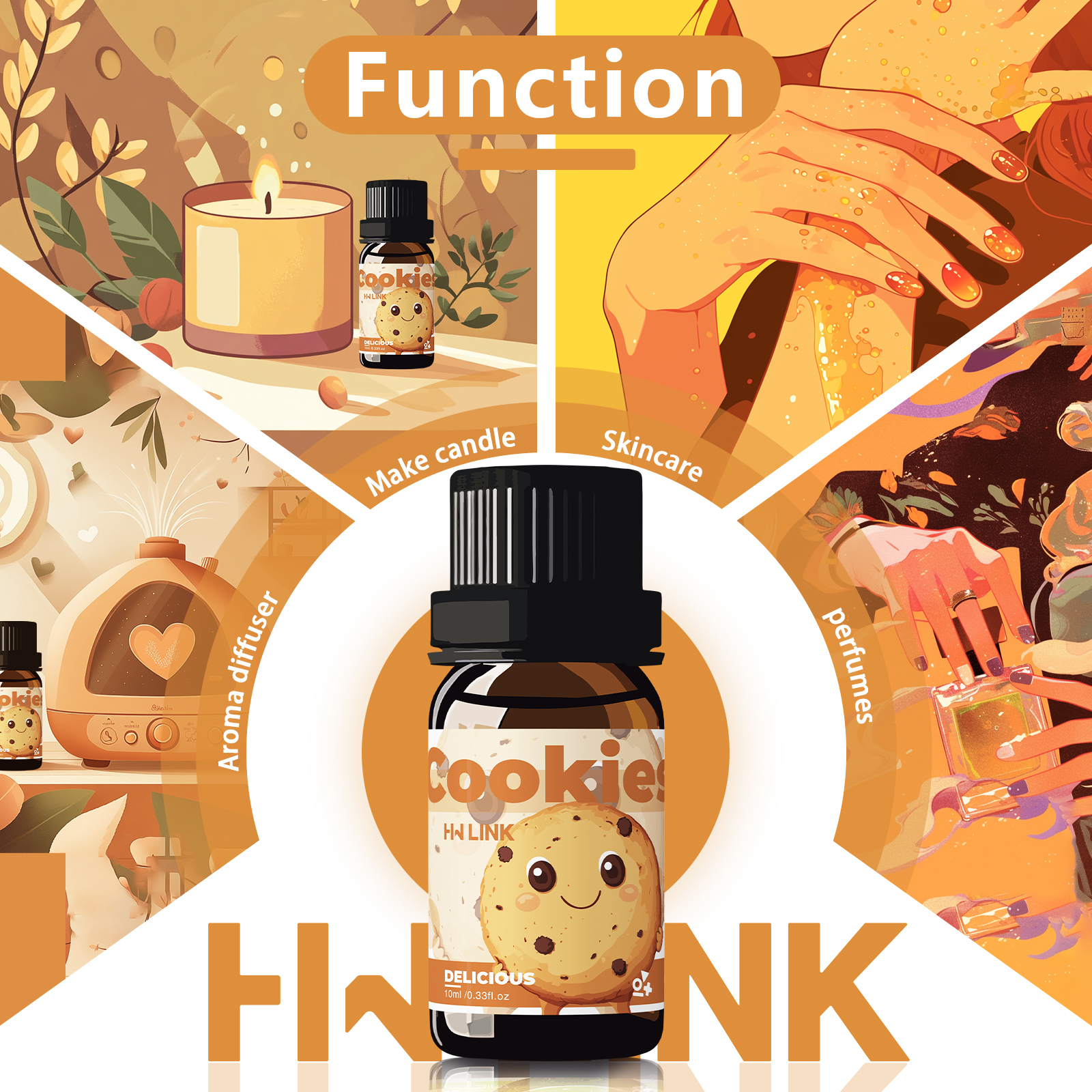 10ml Cookies Essential Oils Pe - đánh giá và giá Soap Making Oils