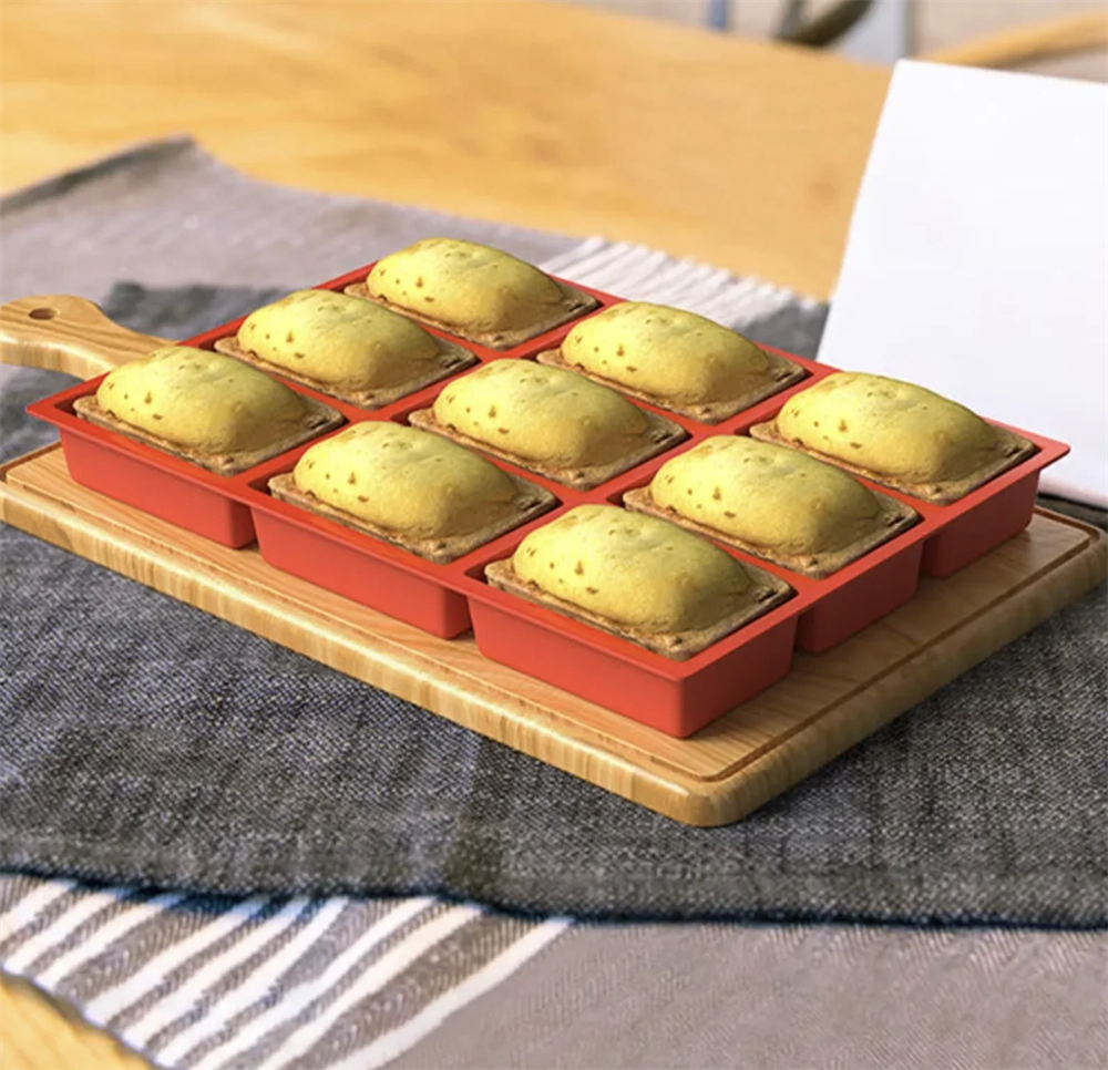 Big 9-Cavity Silicone Mini Loa - đánh giá và giá Soap Mold Silicone Loaf