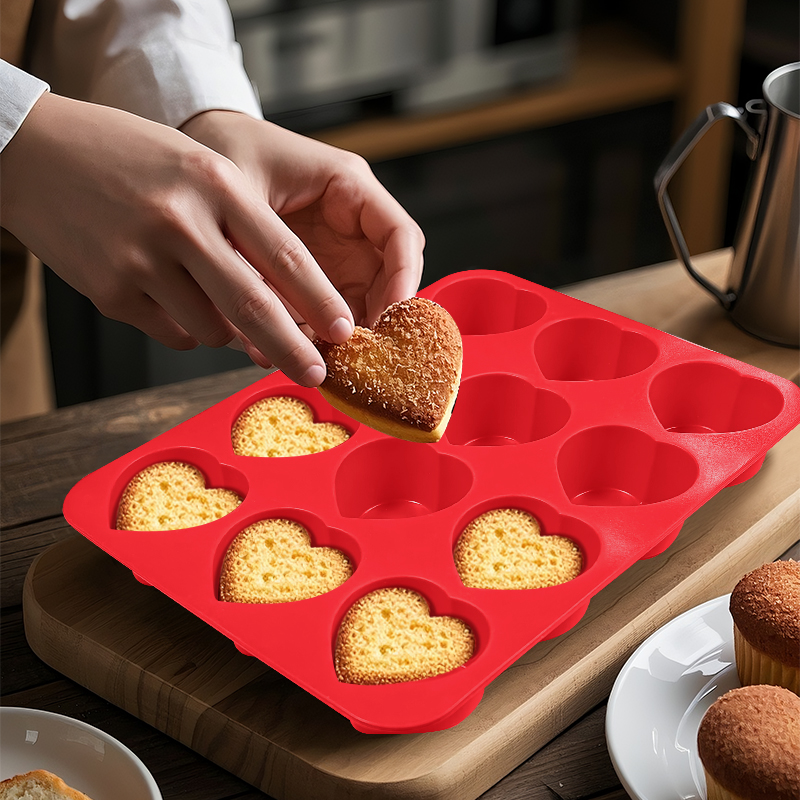Silicone Heart Molds for Choco - đánh giá và giá Soap Mold Silicone Loaf