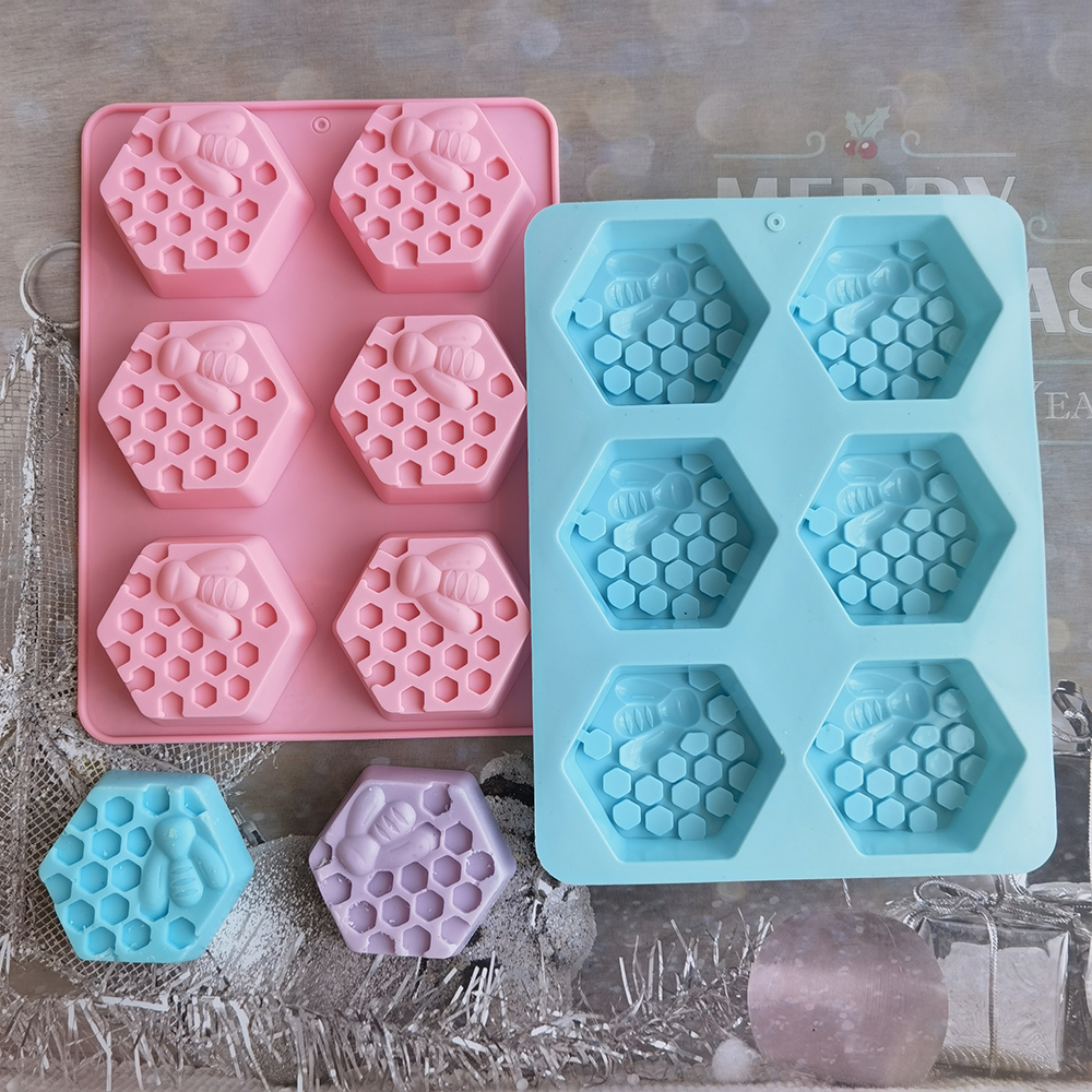 Silicone Hexagonal Bee Soap Mo - đánh giá và giá Soap Mold Silicone Loaf
