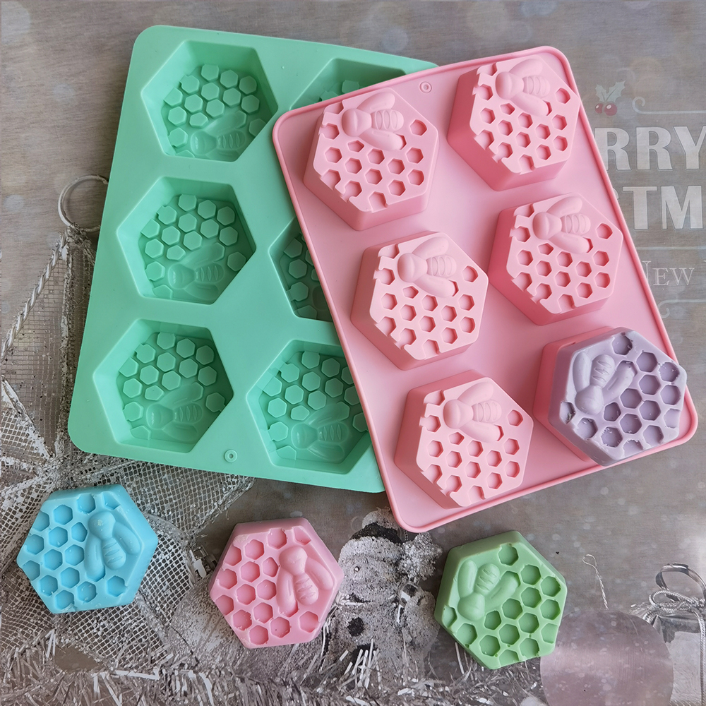 Silicone Hexagonal Bee Soap Mo - đánh giá và giá Soap Mold Silicone Loaf