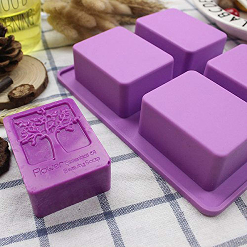 Rectangle Life Tree Silicone S - đánh giá và giá Soap Mold Silicone Loaf