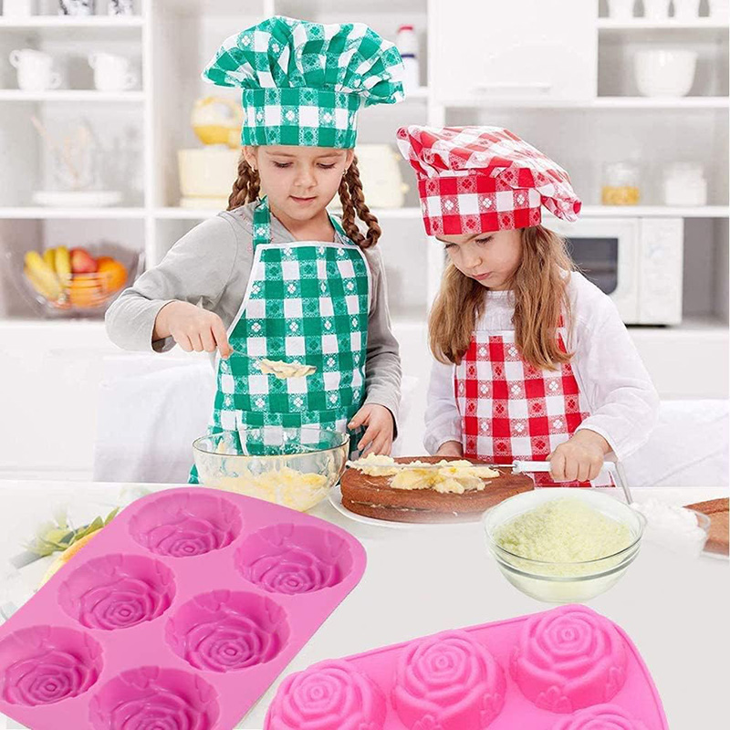 Silicone 6Holes Flower Rose Ca - đánh giá và giá Soap Mold Silicone Loaf