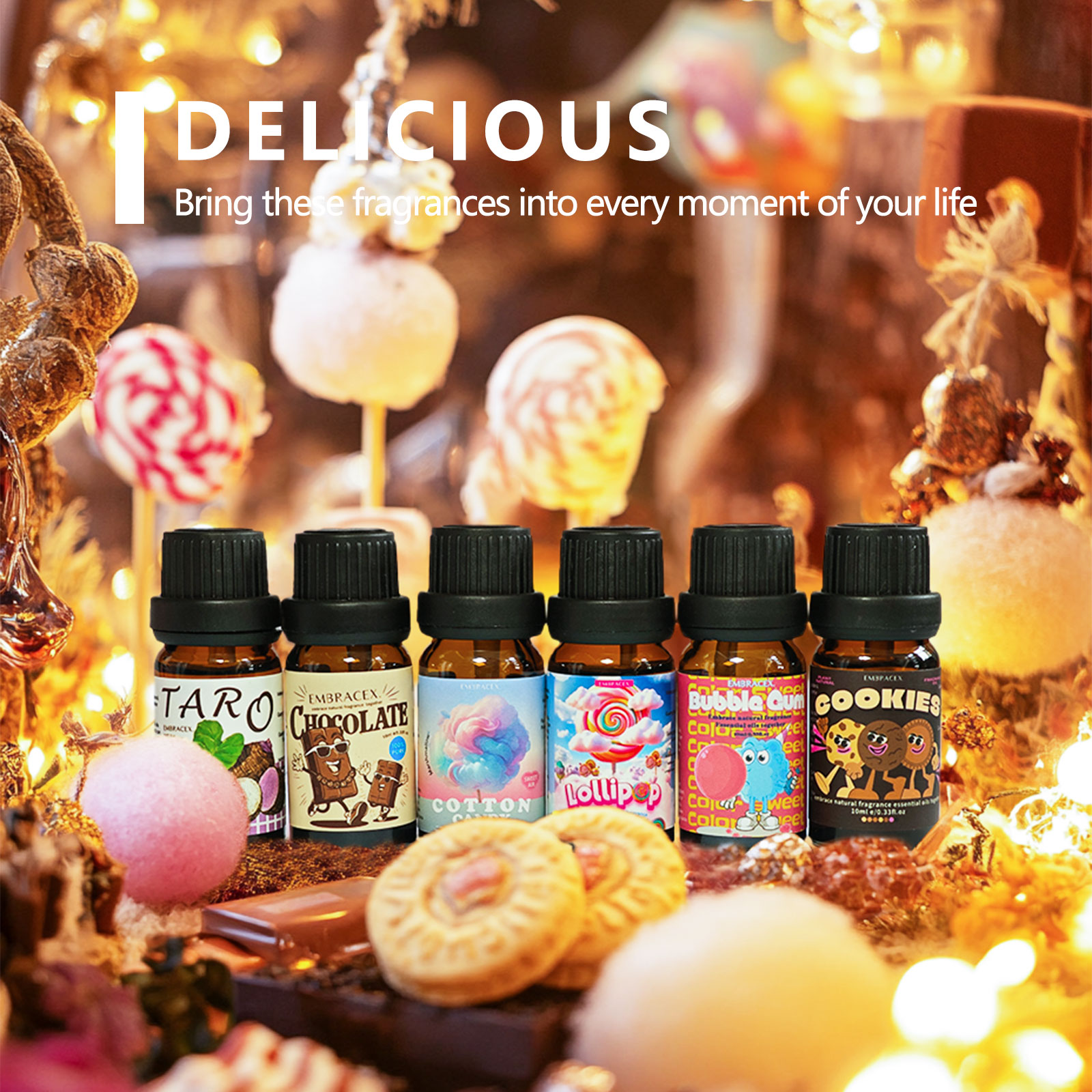 6PC/1Set Delicious Essential O - đánh giá và giá Soap Making Oils