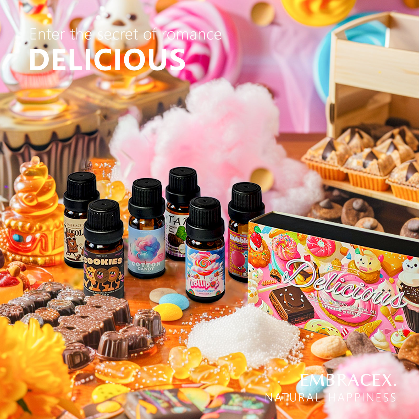 6PC/1Set Delicious Essential O - đánh giá và giá Soap Making Oils