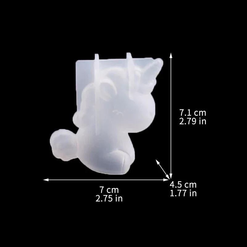 3D Geometric Silicone Unicorn  - đánh giá và giá Soap Mold Silicone Loaf