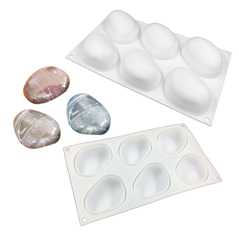 Multicavity Creative Pebble Si - đánh giá và giá Soap Making Gifts