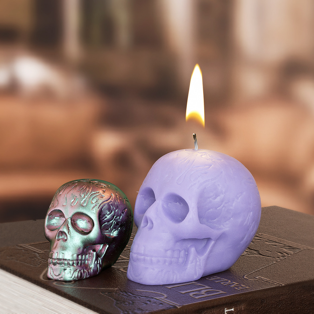 Multi Size Skull Head Silicone - đánh giá và giá Soap Making Gifts