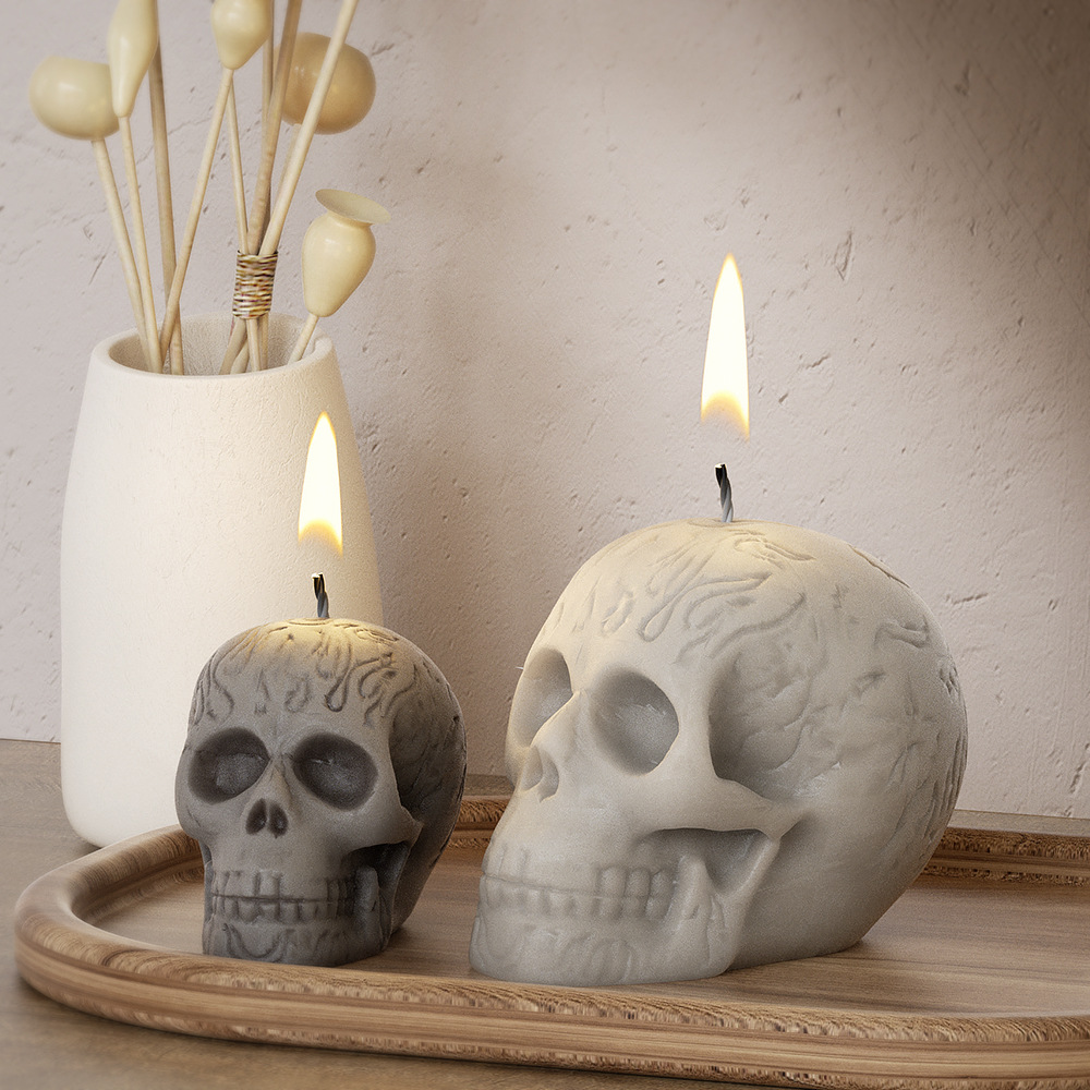 Multi Size Skull Head Silicone - đánh giá và giá Soap Making Gifts