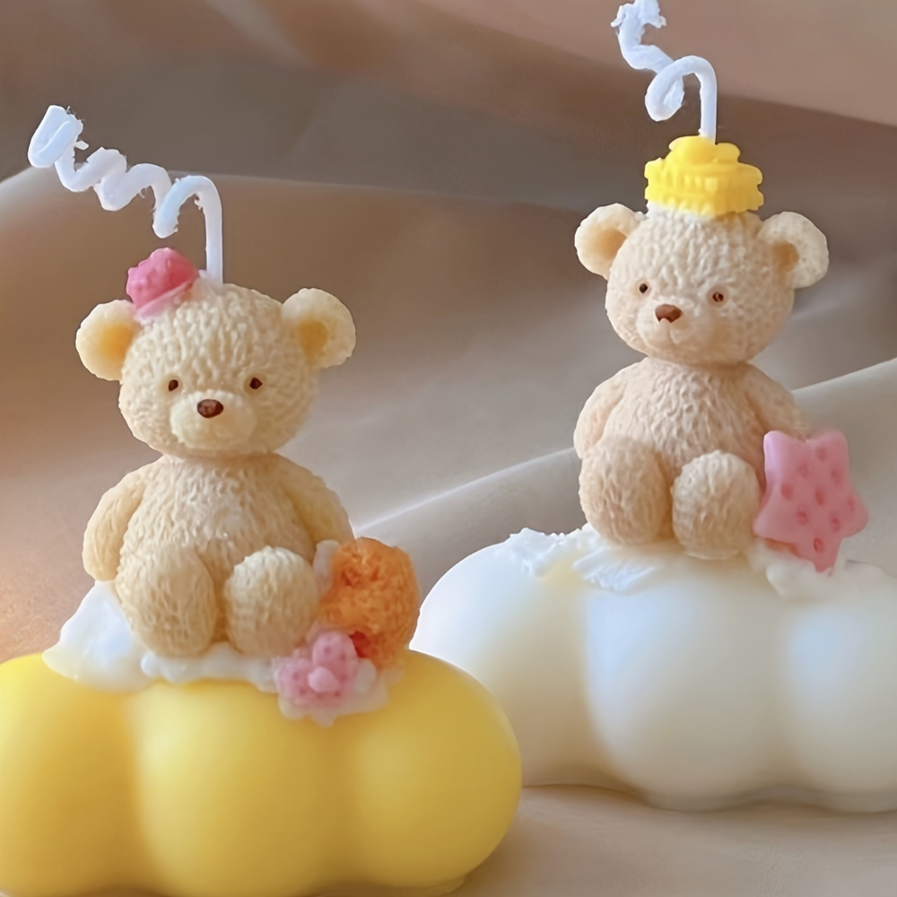 Easy Demold Teddy Bear Silicon - đánh giá và giá Soap Making Gifts