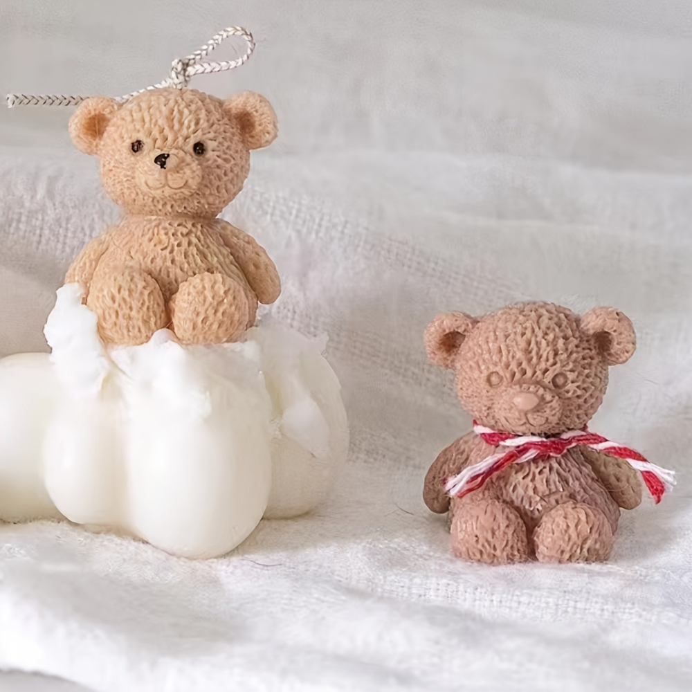 Easy Demold Teddy Bear Silicon - đánh giá và giá Soap Making Gifts