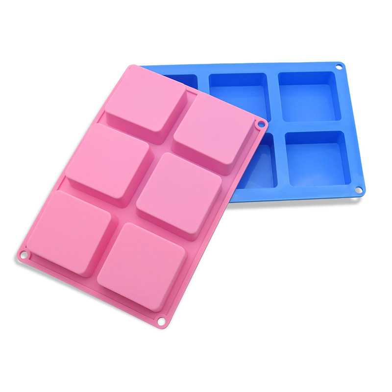 Square Soap Molds 6-Cavity Non - đánh giá và giá Soap Mold Silicone Loaf