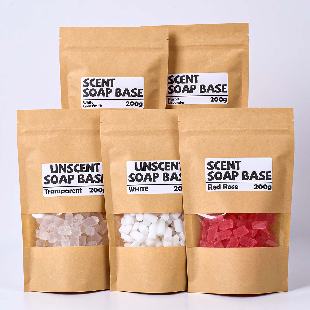 200g Color Glycerin Soap Base  - đánh giá và giá Soap Making Glycerin Base
