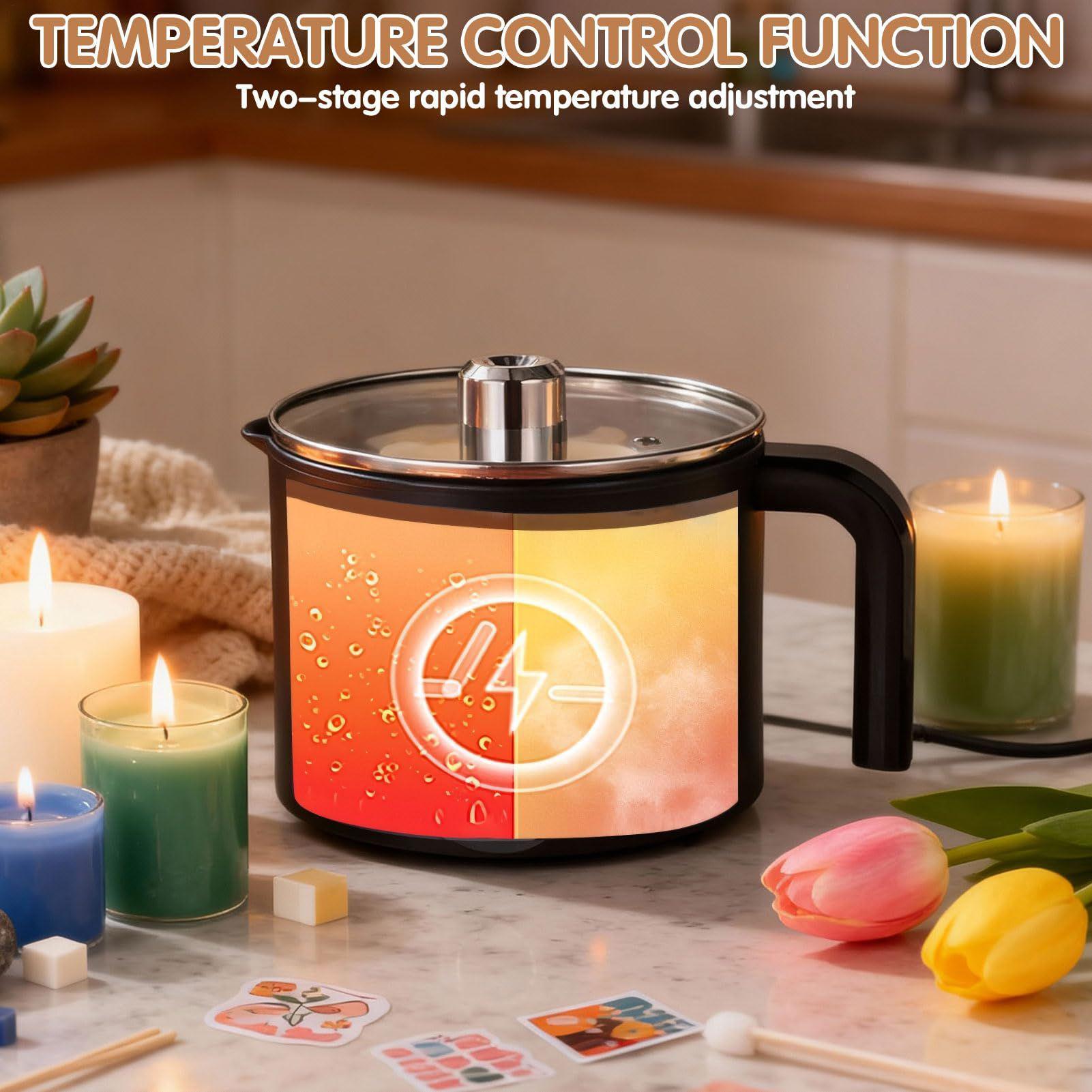 Candle Wax Melting Pot 1.5L La - đánh giá và giá Soap Making Book For Beginners