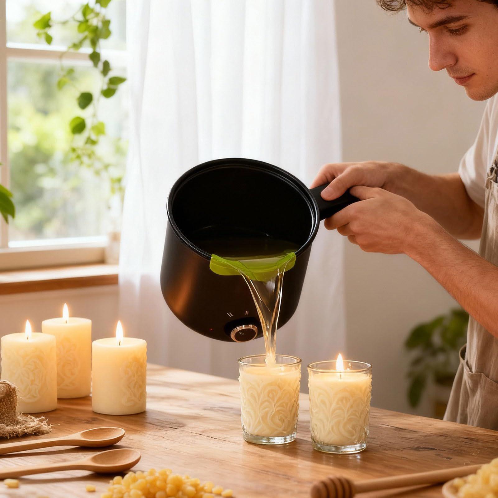 Candle Wax Melting Pot 1.5L La - đánh giá và giá Soap Making Book For Beginners