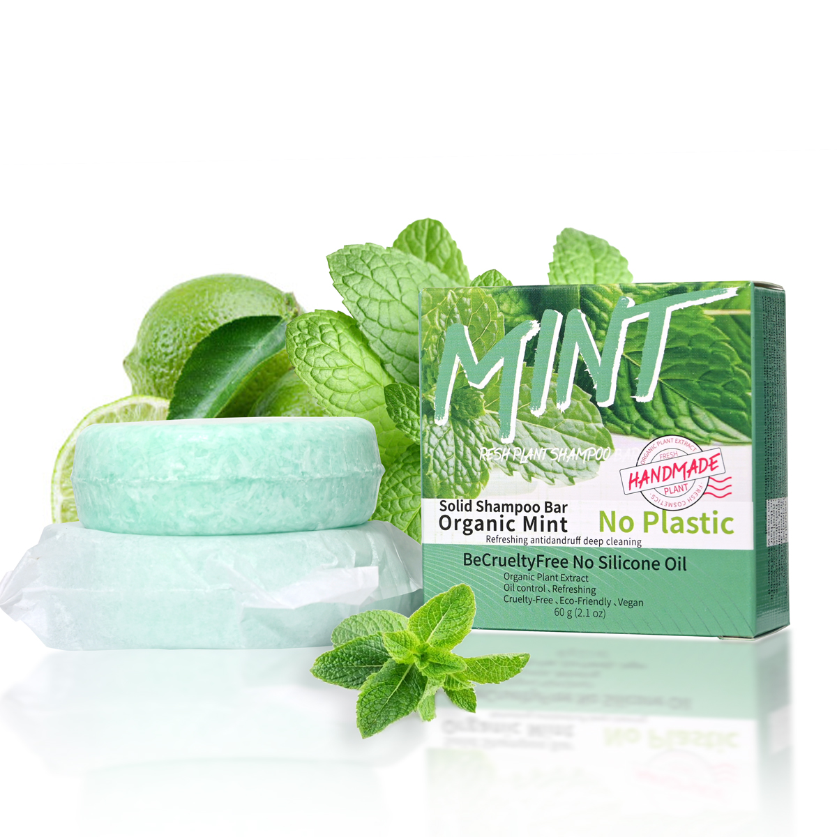 Ice Cool Refreshing Mint Essen - đánh giá và giá Castor Oil Soap
