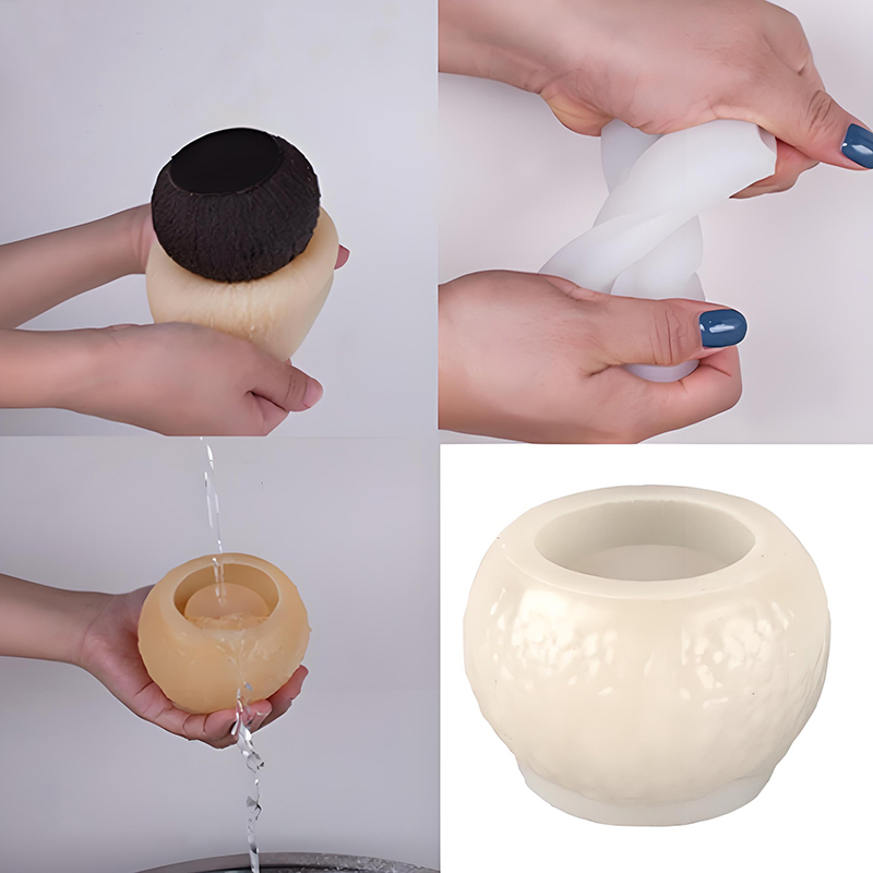 3D Simulation Coconut Silicone - đánh giá và giá Soap Mold Silicone Loaf