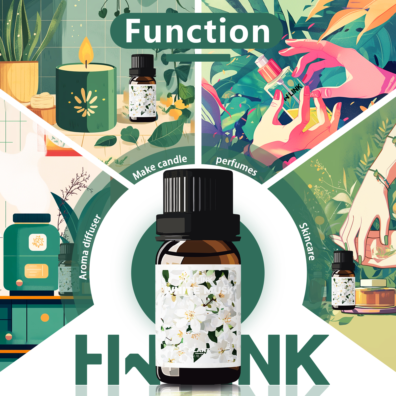 White Musk Essential Oils 10ml - đánh giá và giá Soap Making Oils