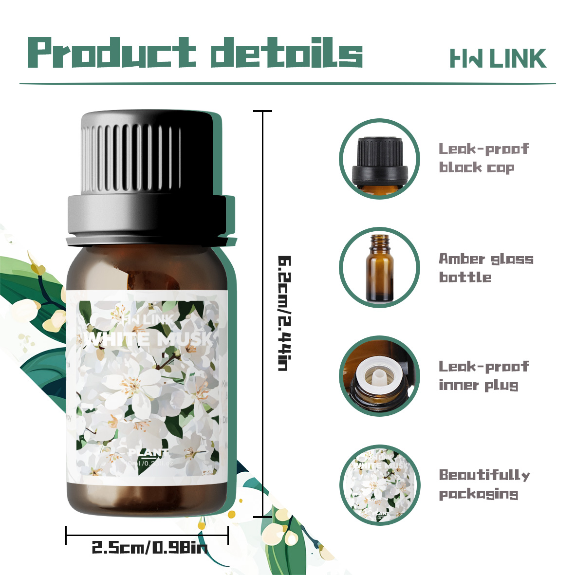White Musk Essential Oils 10ml - đánh giá và giá Soap Making Oils