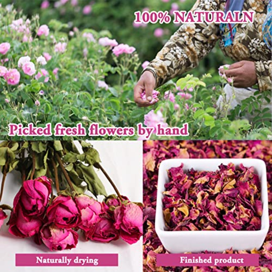 Dried Flowers, 50 Bags 100% Na - đánh giá và giá Soap Making Book For Beginners