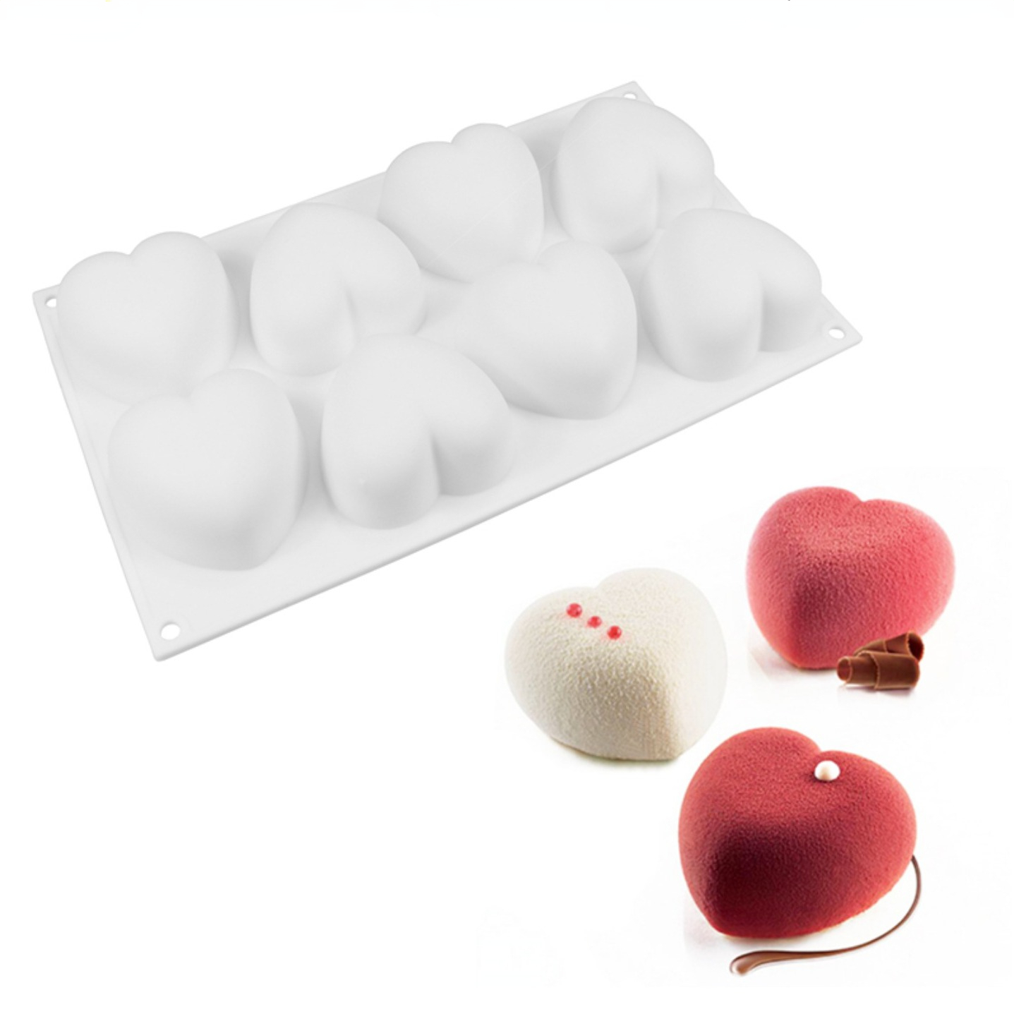 Love Heart Silicone Soap Mold  - đánh giá và giá Soap Making Book For Beginners