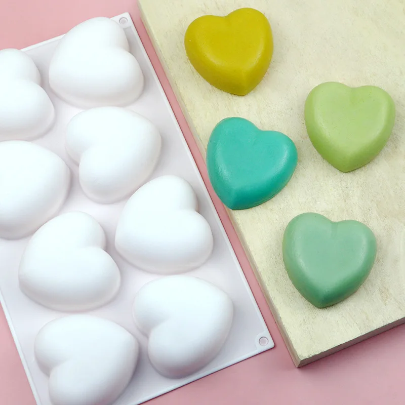 Love Heart Silicone Soap Mold  - đánh giá và giá Soap Making Book For Beginners