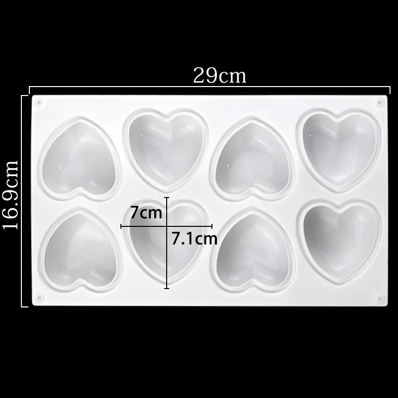 Love Heart Silicone Soap Mold  - đánh giá và giá Soap Making Book For Beginners