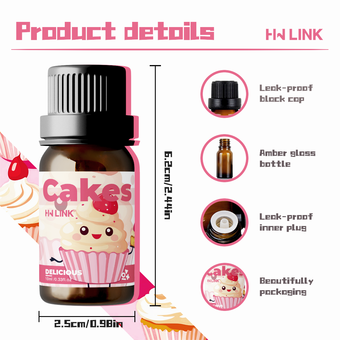 10ml Cakes Essential Oils Perf - đánh giá và giá Soap Making Oils