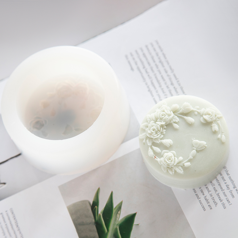 Round Shape Rose Flower Handma - đánh giá và giá Soap Making Scents