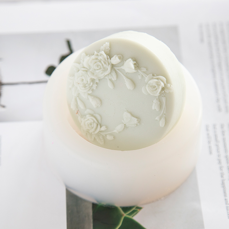 Round Shape Rose Flower Handma - đánh giá và giá Soap Making Scents