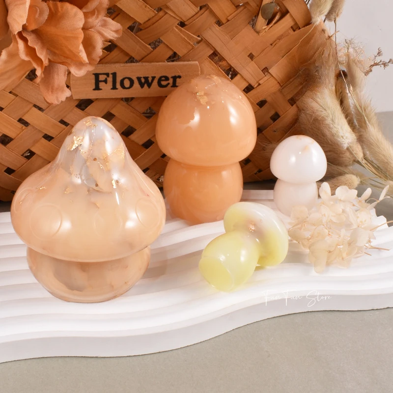 3D Mushroom Candle Silicone Mo - đánh giá và giá Soap Making Scents