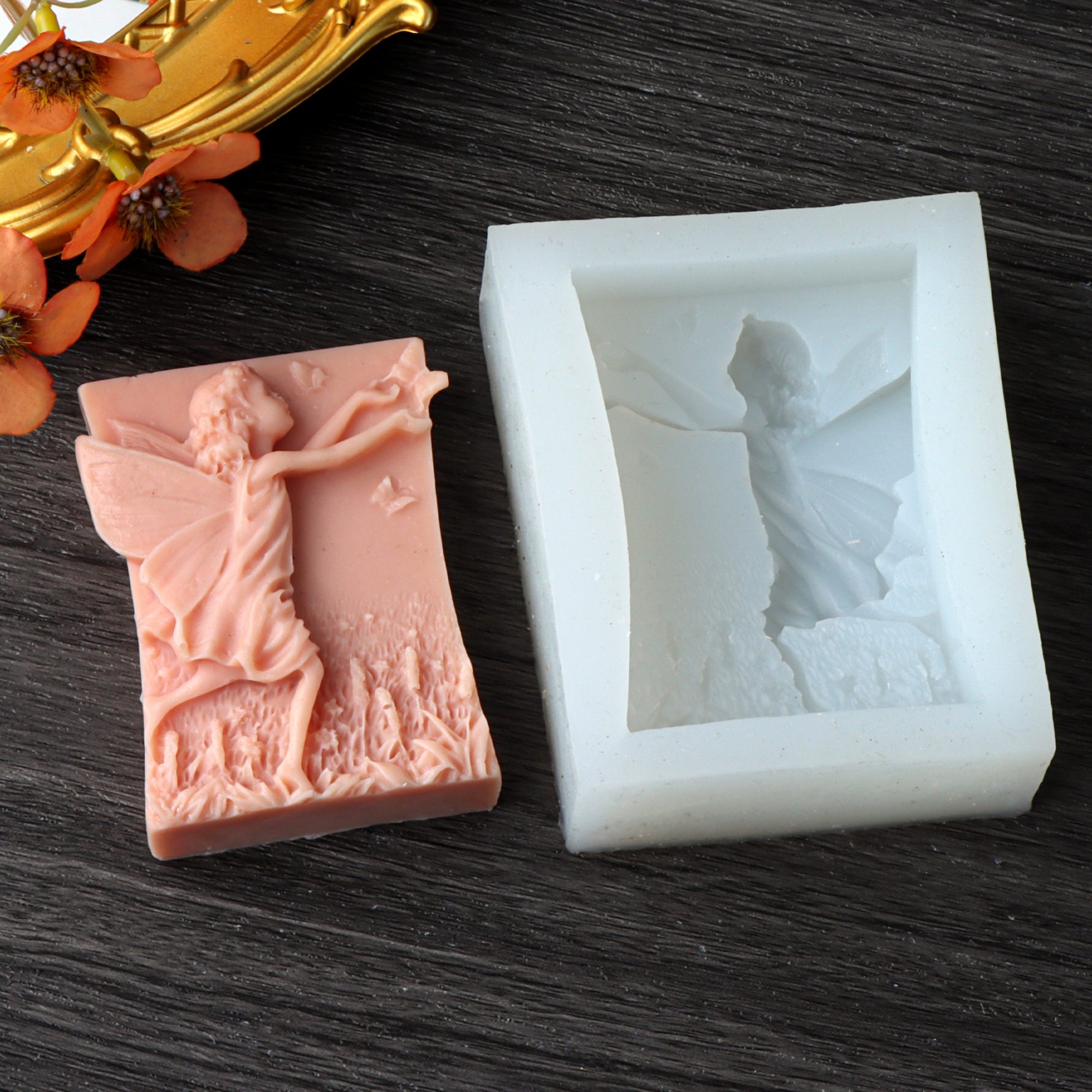 Flower Fairy Silicone Soap Mol - đánh giá và giá Soap Making Gifts