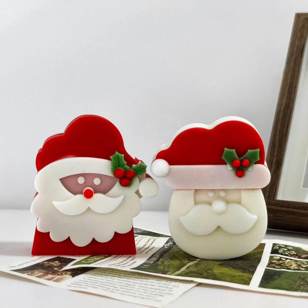3D Relief Santa Claus Soap Mak - đánh giá và giá Soap Making Gifts