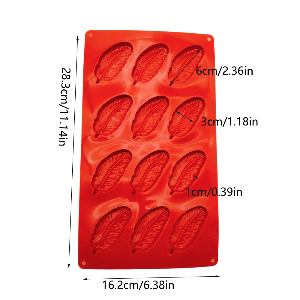 Hot Selling 12 Hole Feather Sh - đánh giá và giá Soap Mold Silicone Loaf