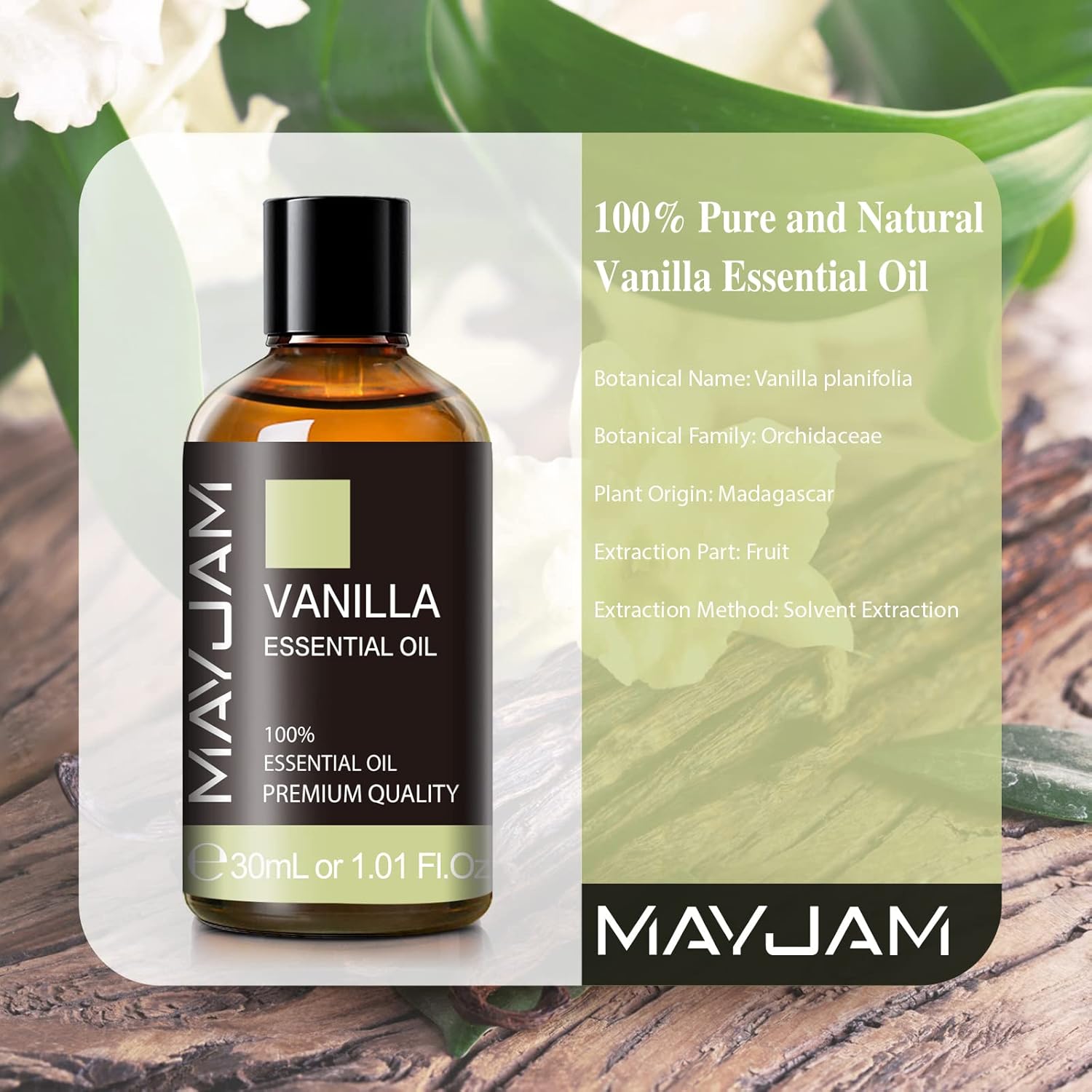 Pure Vanilla Essential Oil 30m - đánh giá và giá Soap Making Oils