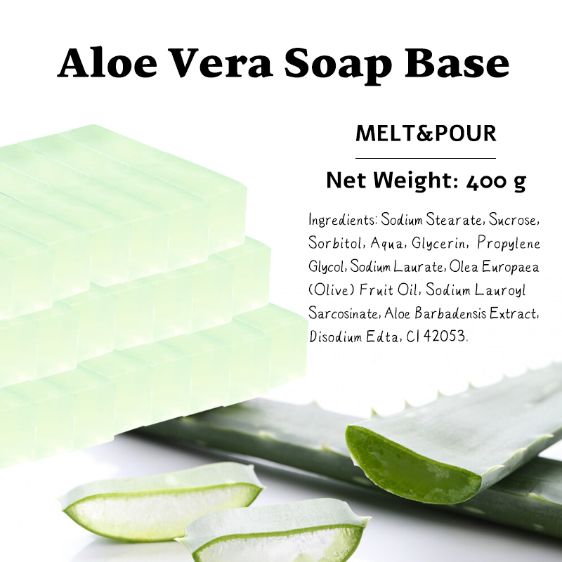 0.8 oz and 1.6 oz Aloe Vera Gl - đánh giá và giá Soap Making Glycerin Base