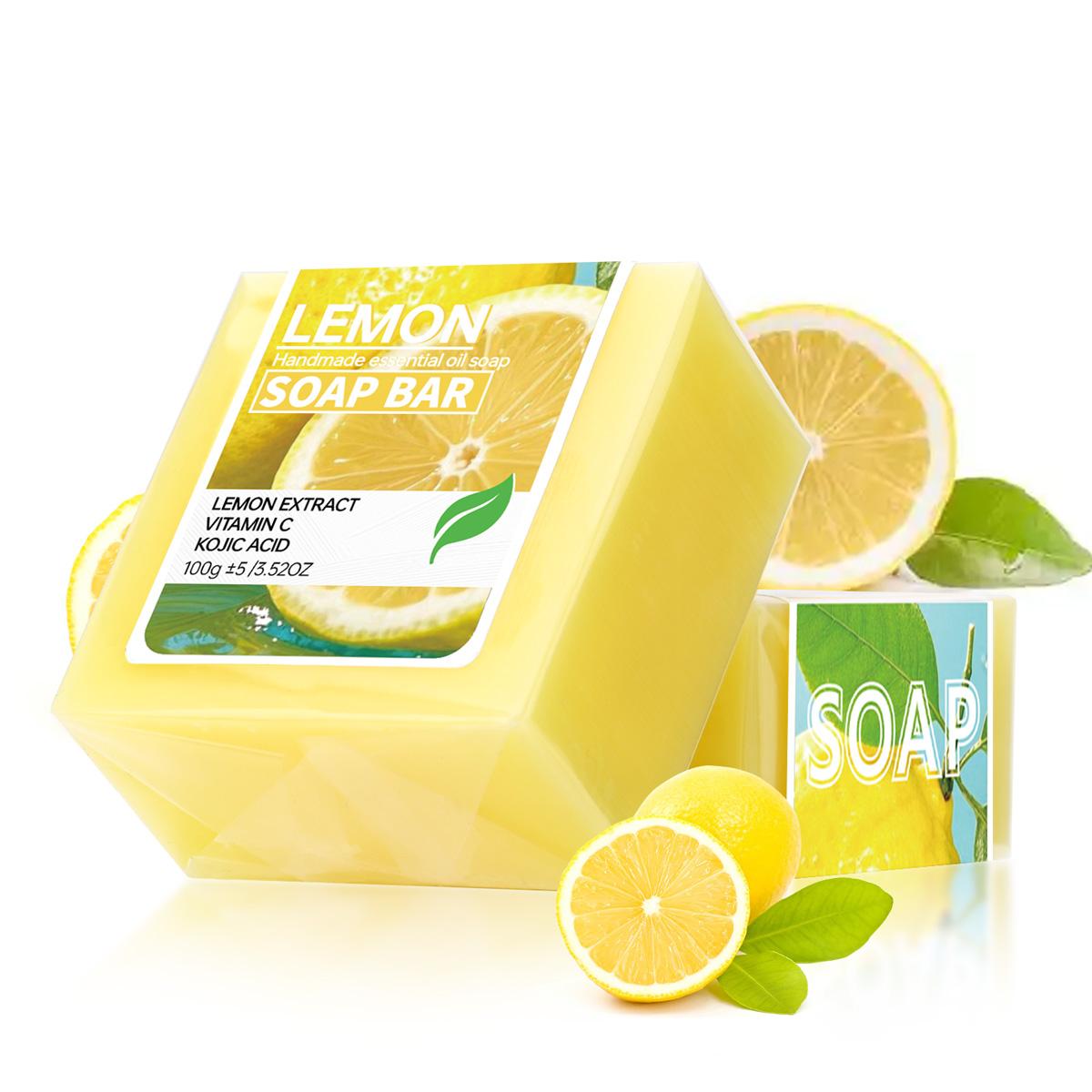 Lemon essential oil soap, vita - đánh giá và giá Castor Oil Soap